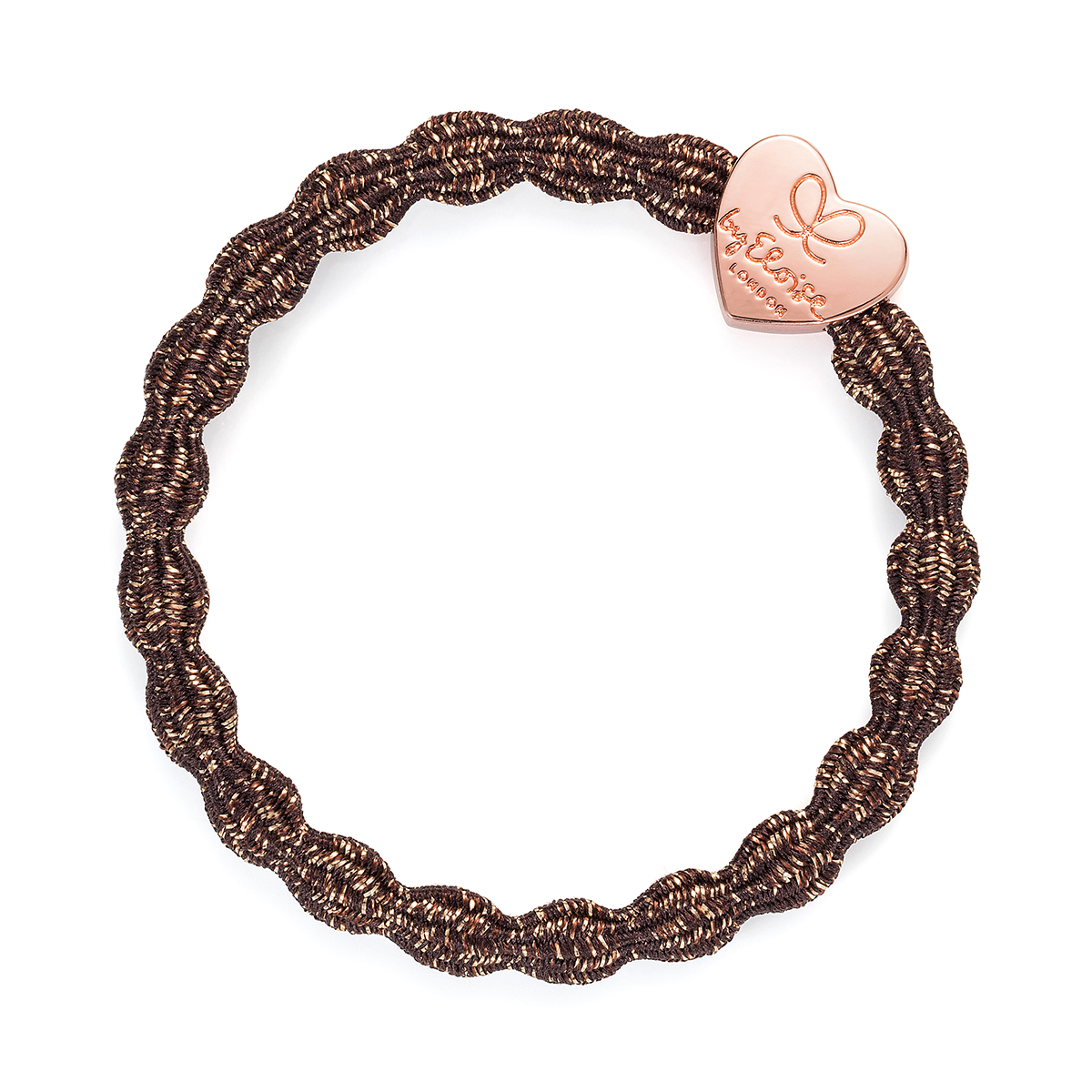 By Eloise London Metallic Rose Gold Heart Bronze (Bronze) By Eloise London