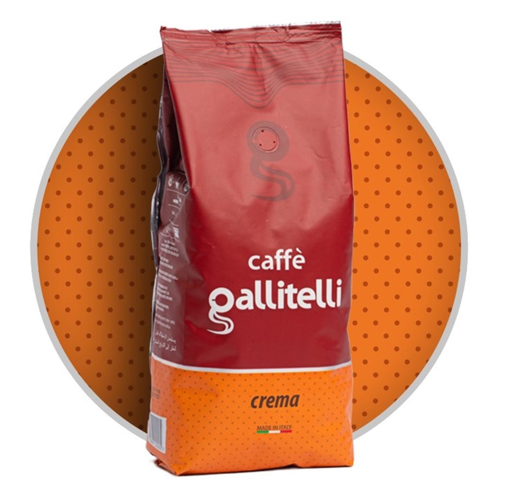 Caffe Gallitelli Crema 1 kg Zrnková káva Caffe Gallitelli