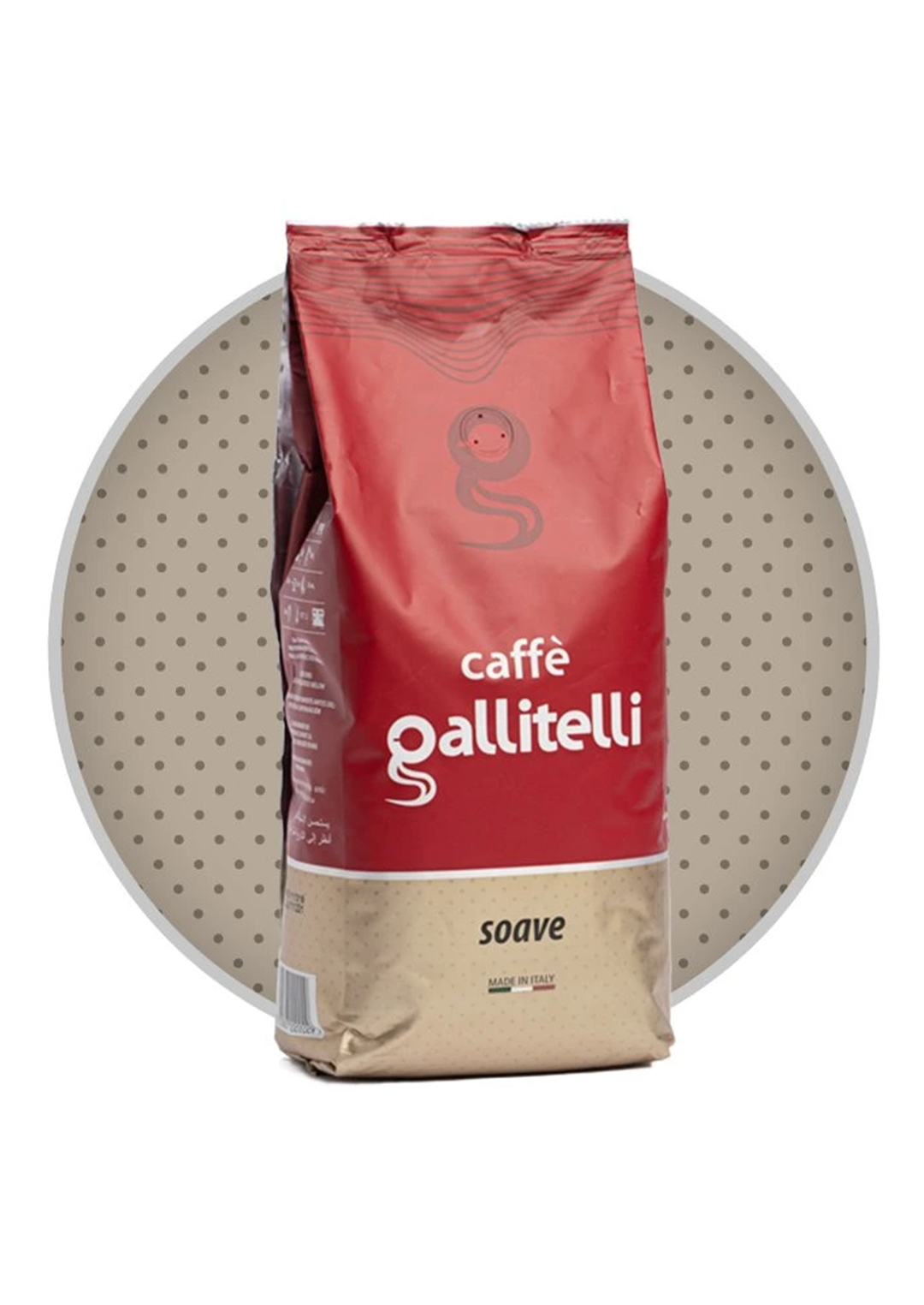 Caffe Gallitelli Soave 1 kg Zrnková káva Caffe Gallitelli