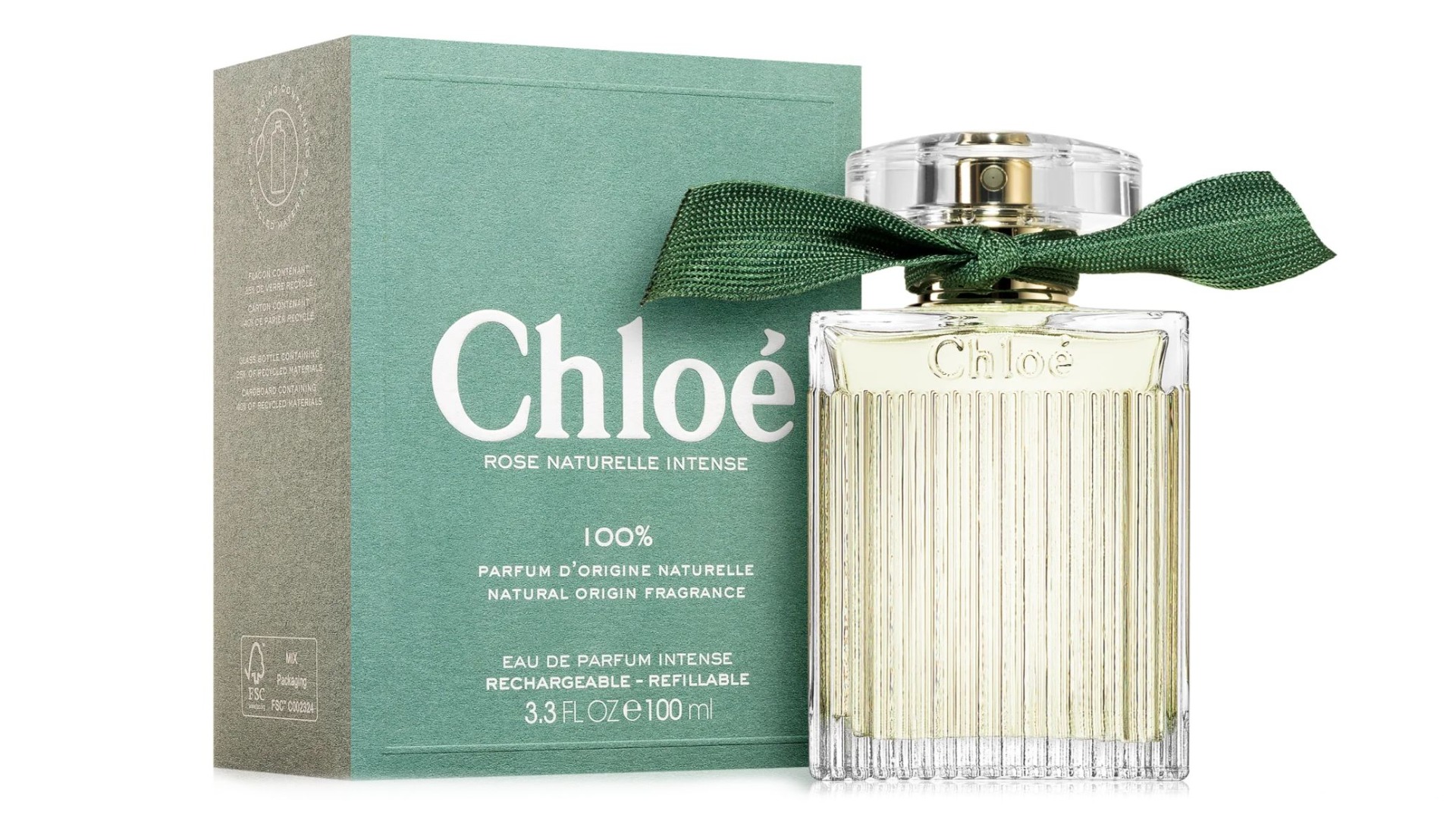 Chloé Rose Naturelle Intense Refillable parfémovaná voda pro ženy 100 ml Chloé