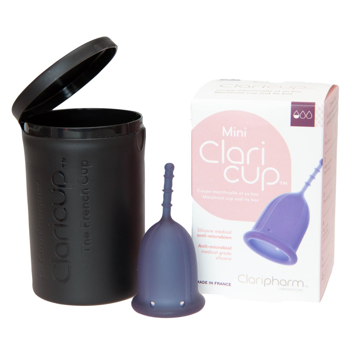 Claricup Menstruační kalíšek Violet 0 (CLAR05) Claricup