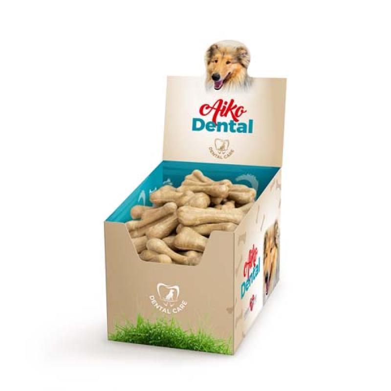 Cobbyspet AIKO Dental Calcium Milk Bone 7cm Medium vápníkové mléčné kosti 1ks Cobbys Pet