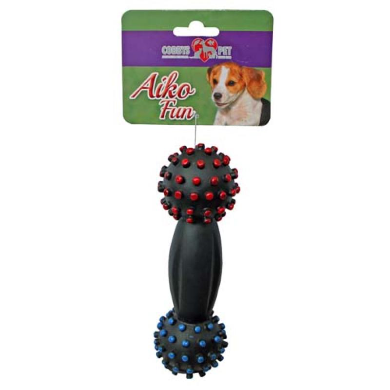 Cobbyspet AIKO FUN Činka 17cm gumová hračka pro psy Cobbys Pet