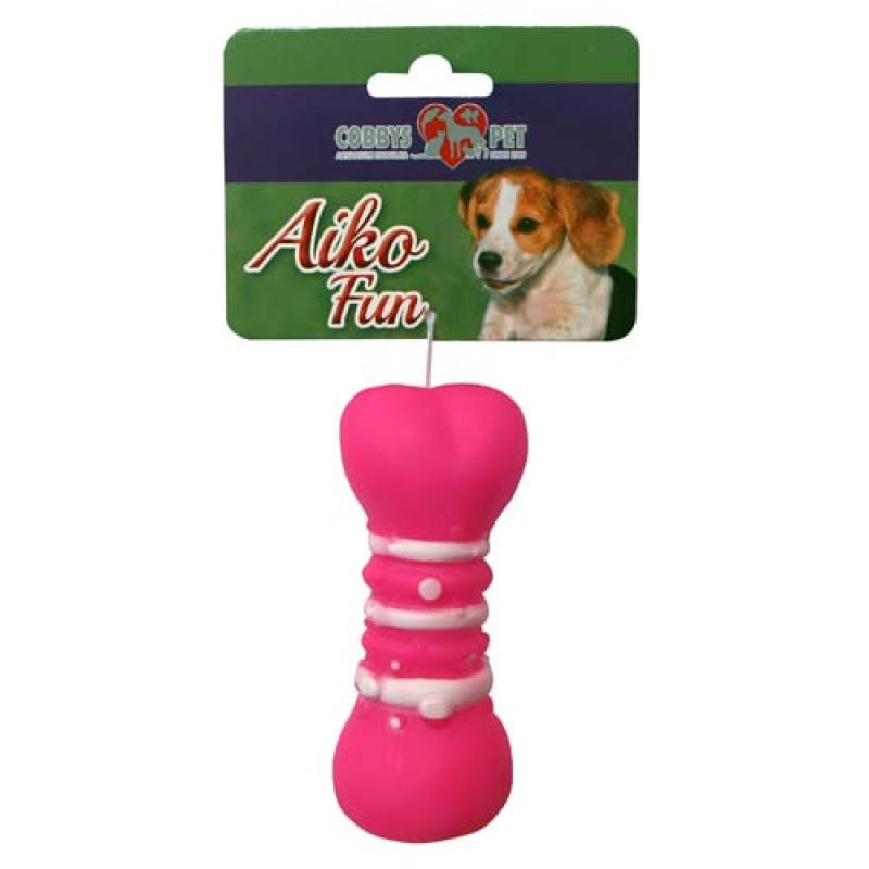 Cobbyspet AIKO FUN Kost 11cm gumová hračka pro psy Cobbys Pet