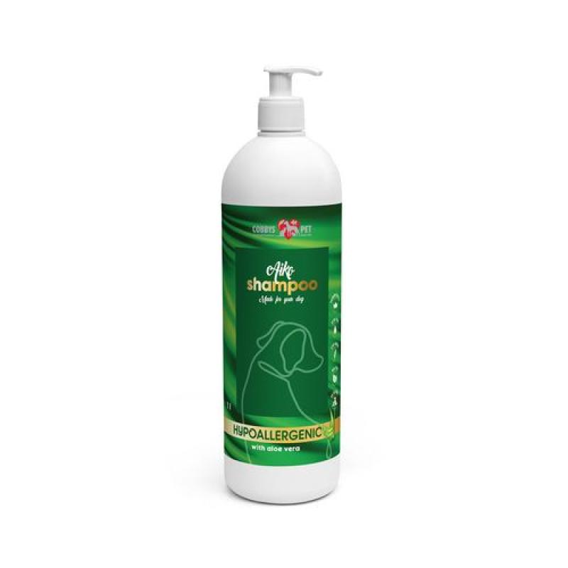 Cobbyspet AIKO HYPOALLERGENIC SHAMPOO 1l hypoalergenní šampon pro psy Cobbys Pet