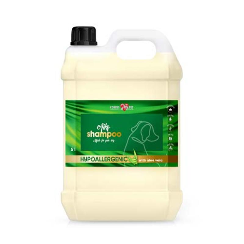 Cobbyspet AIKO HYPOALLERGENIC SHAMPOO 5L hypoalergenní šampon pro psy Cobbys Pet