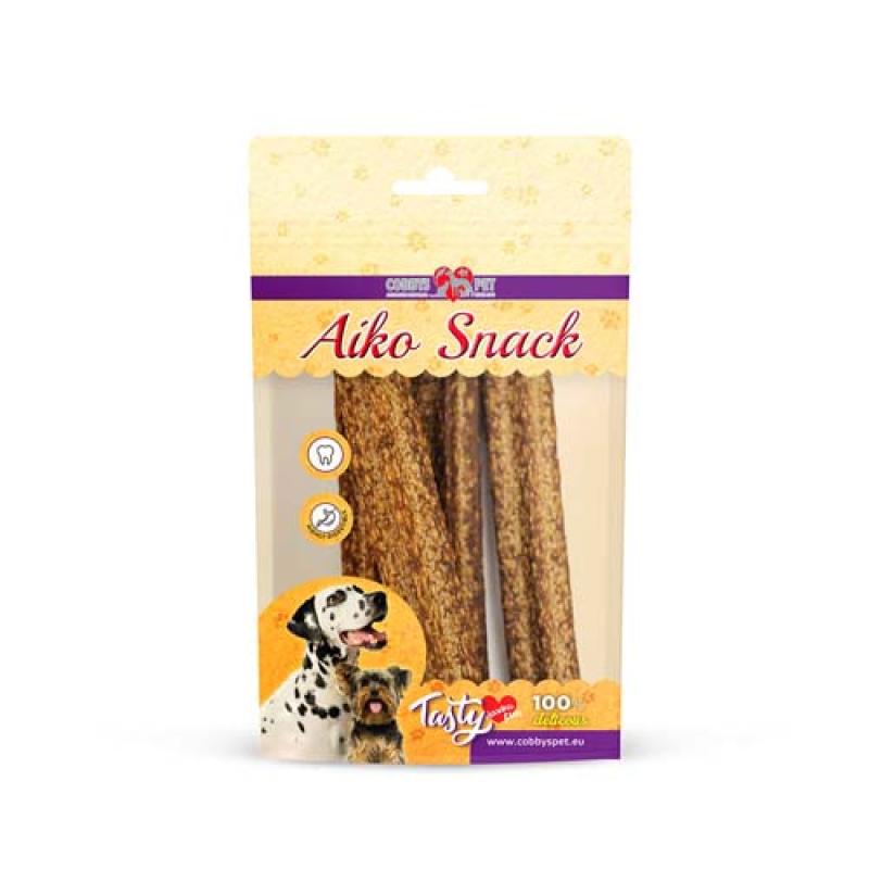 Cobbyspet AIKO SNACK Cruncher Stix 60g pórovité dentální tyčinky Cobbys Pet