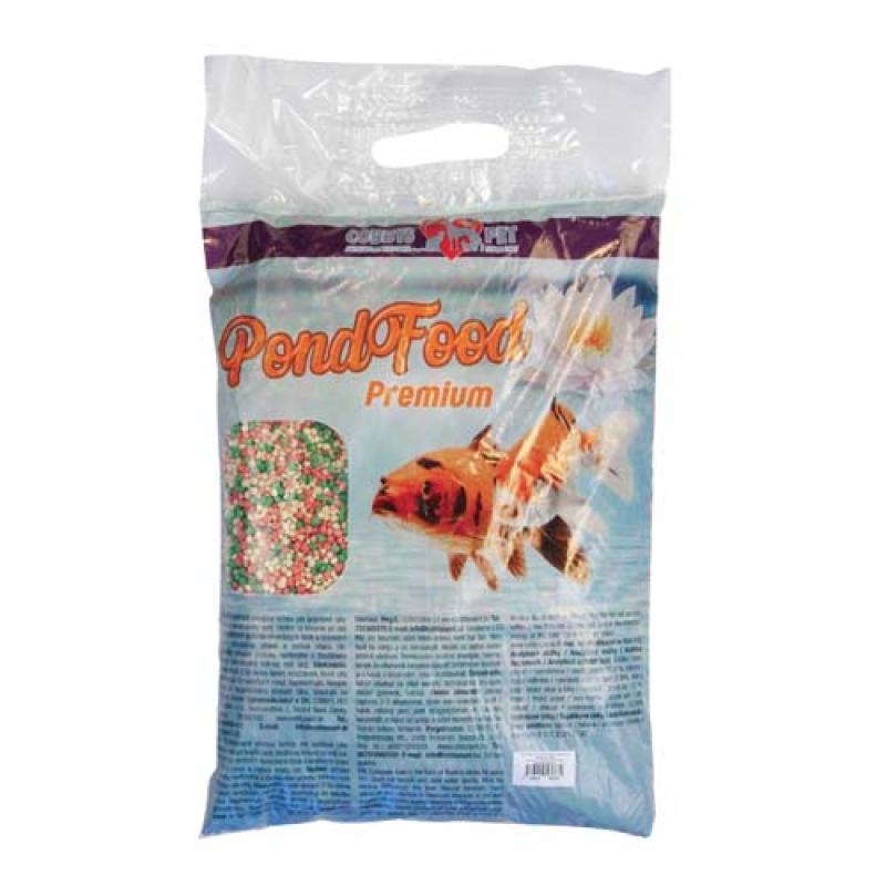 Cobbyspet POND GRANULES COLOUR MEDIUM 5l / 600g taška Cobbys Pet