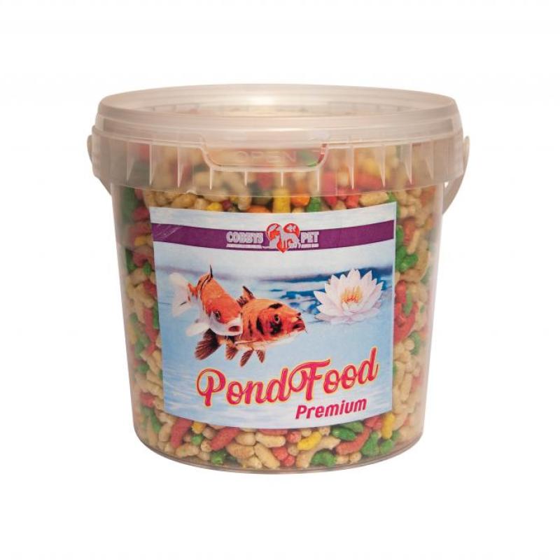 Cobbyspet POND STICKS COLOUR 1l / 100g kbelík Cobbys Pet