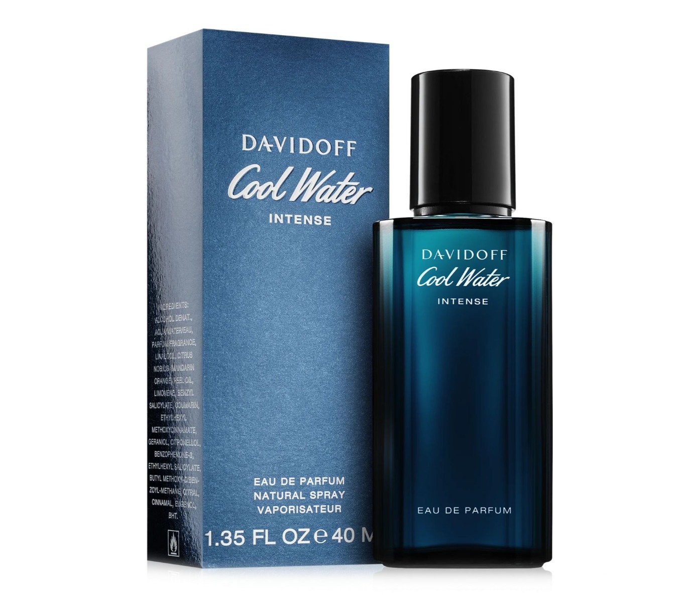 Davidoff Cool Water Intense parfémovaná voda pro muže 40 ml Davidoff