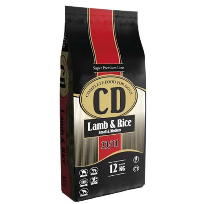 Delikan CD Adult Small and Medium 23/11 Lamb and Rice 12kg Delikan