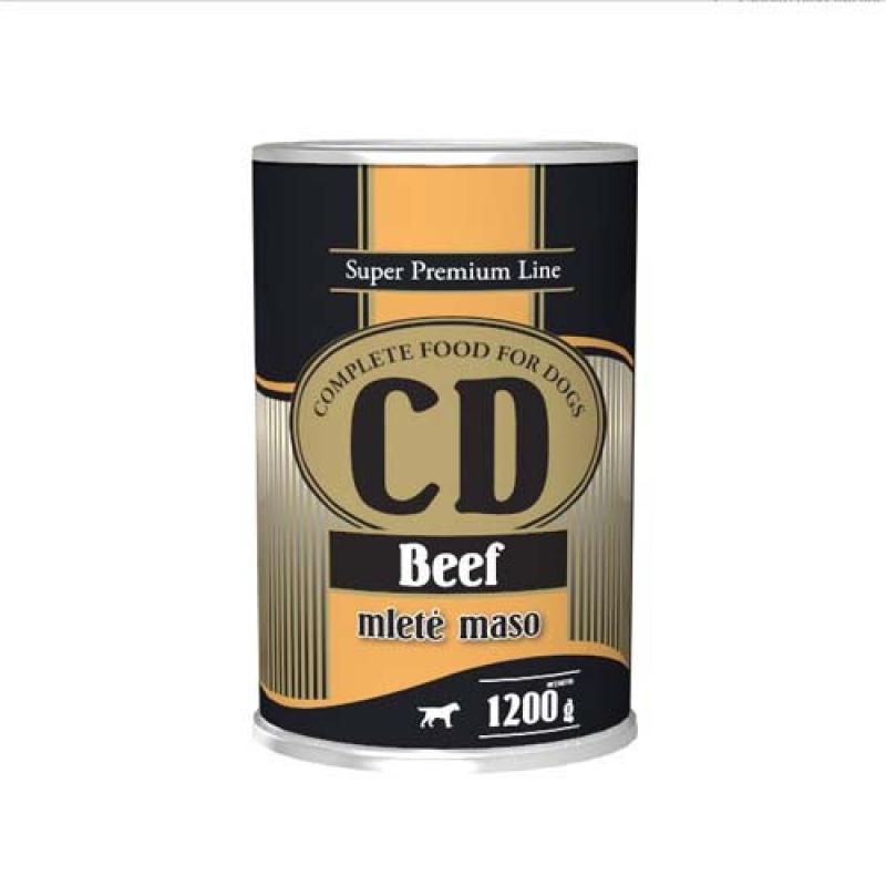 Delikan CD Beef 1200g hovězí konzerva ze 100% masa Delikan