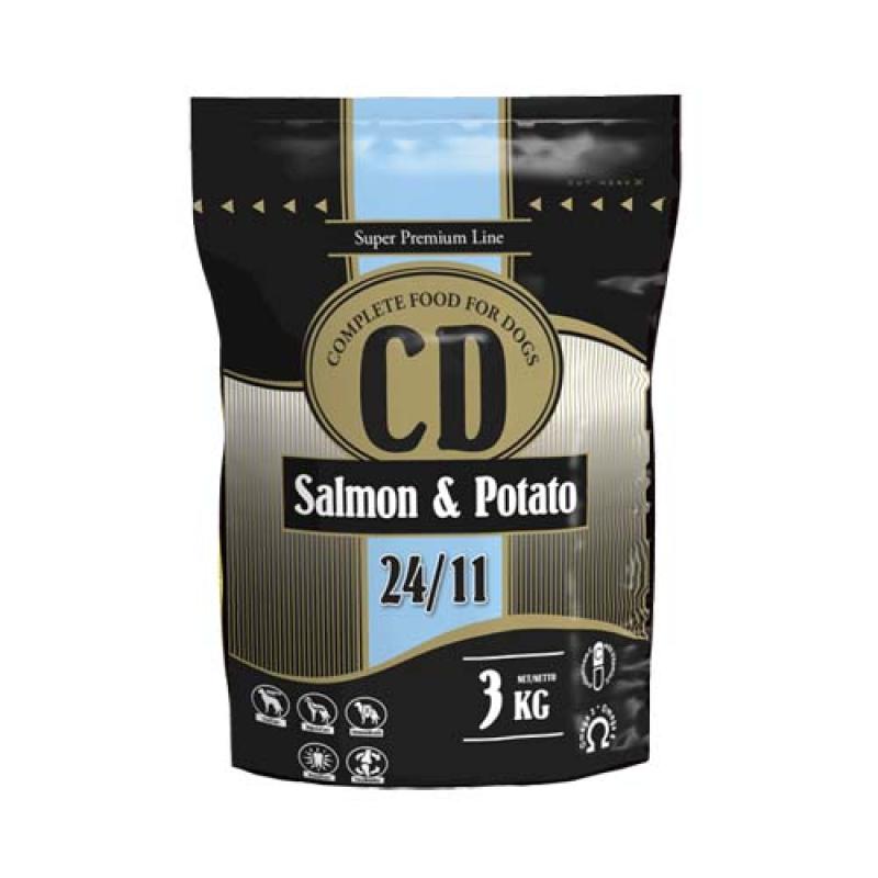 Delikan CD Salmon and Potato 24/11 3kg Delikan