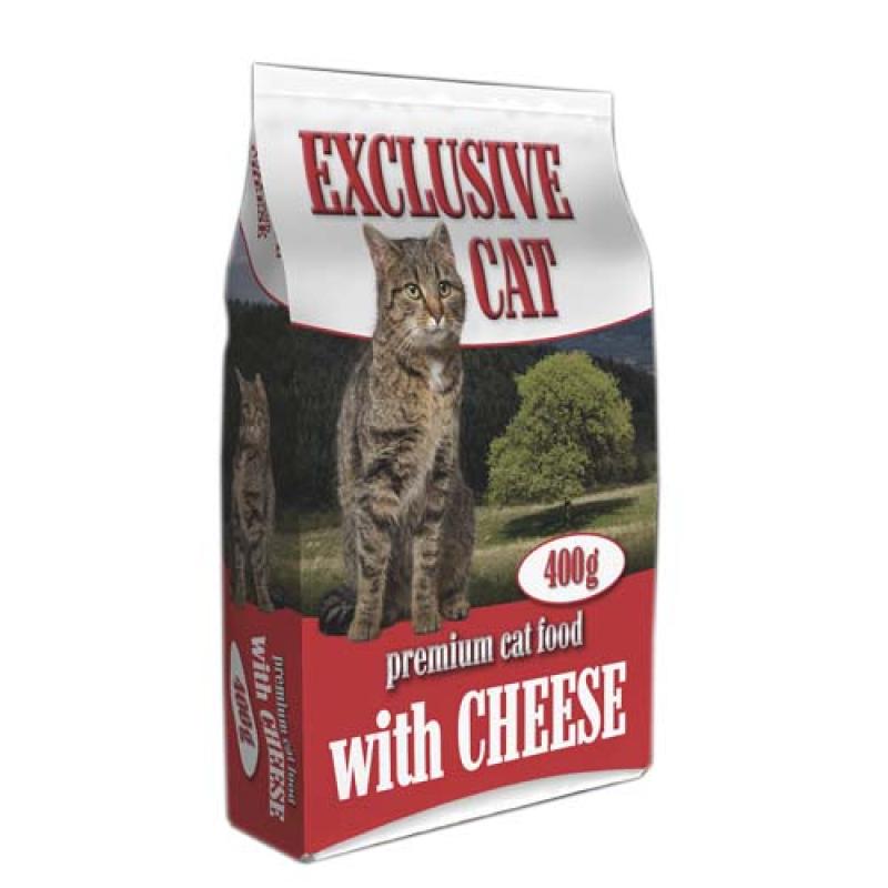 Delikan EXCLUSIVE CAT Cheese 400g krmivo pro kočky se sýrem Delikan