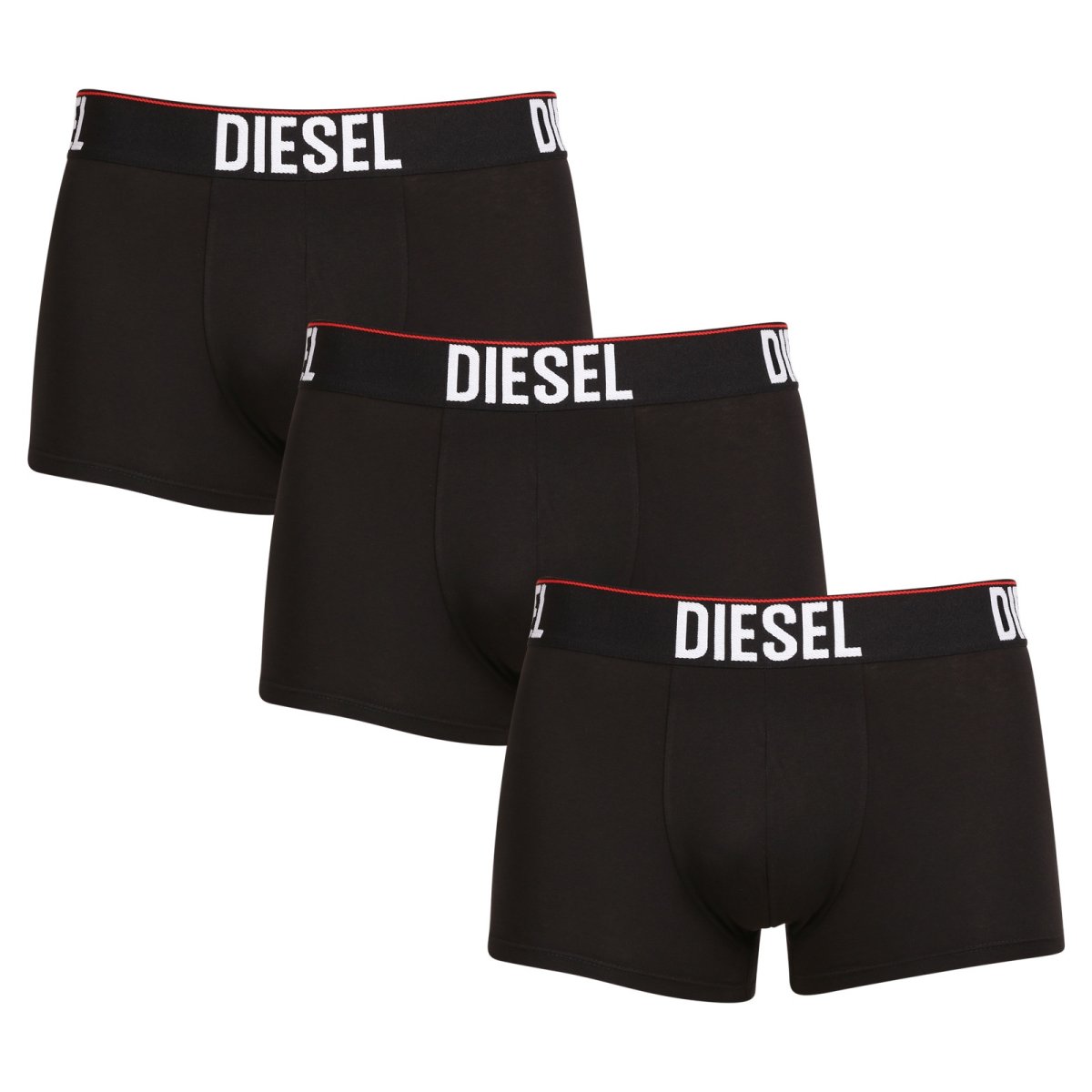 Diesel 3PACK pánské boxerky černé (00ST3V-0AMAH-E4101) M Diesel