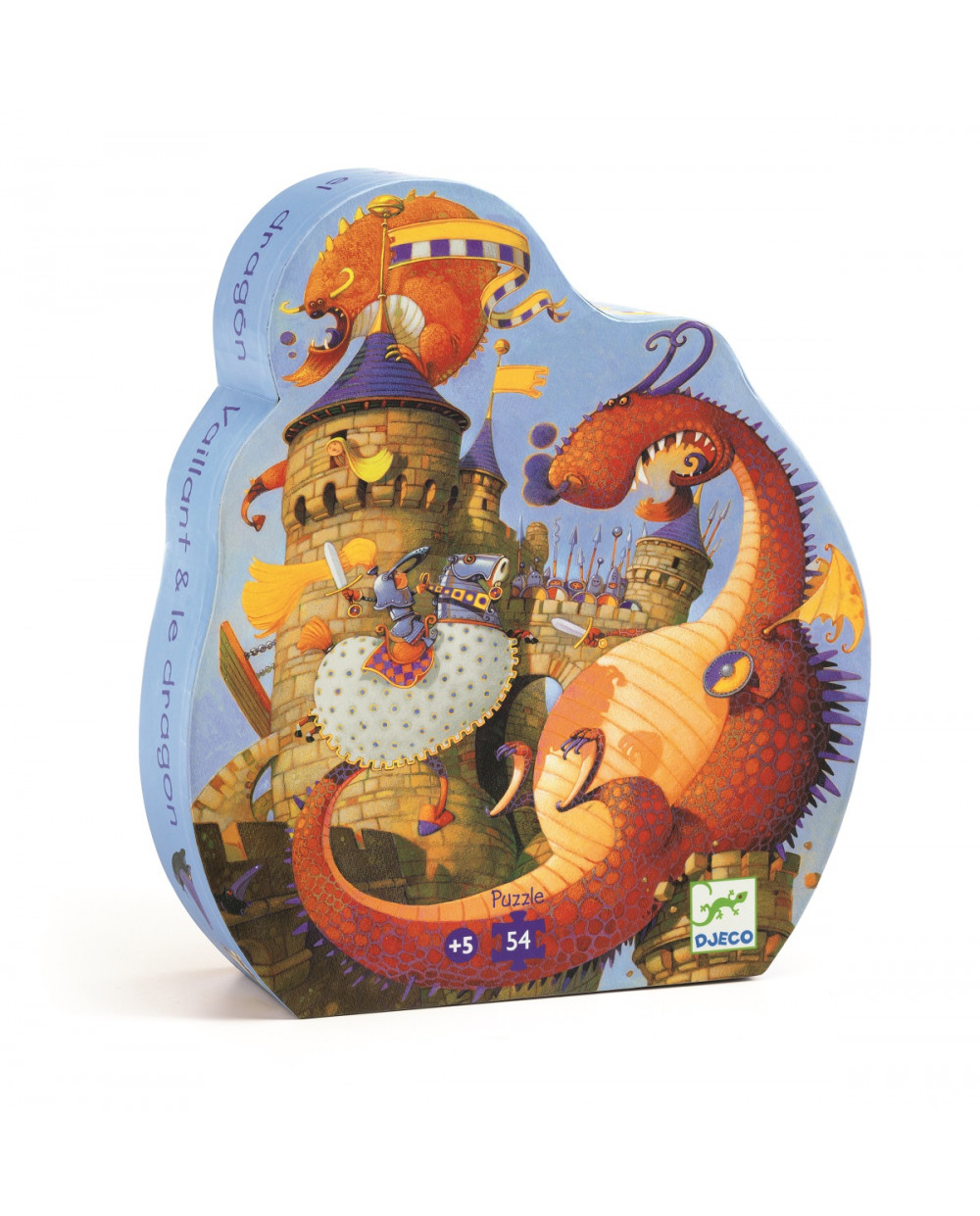 Djeco Puzzle Dračí bitva - 54 pcs Djeco