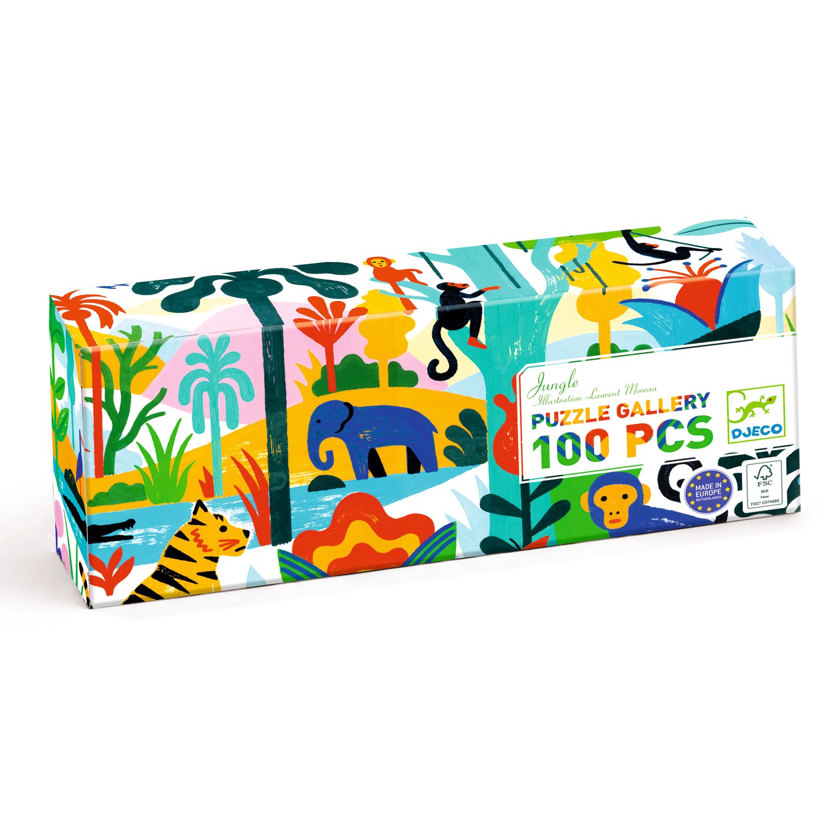 Djeco Puzzle Jungle - 100 pcs Djeco