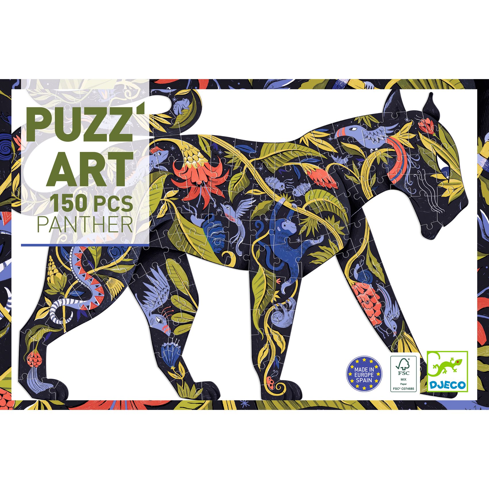 Djeco Puzzle Panter - 150 pcs Djeco