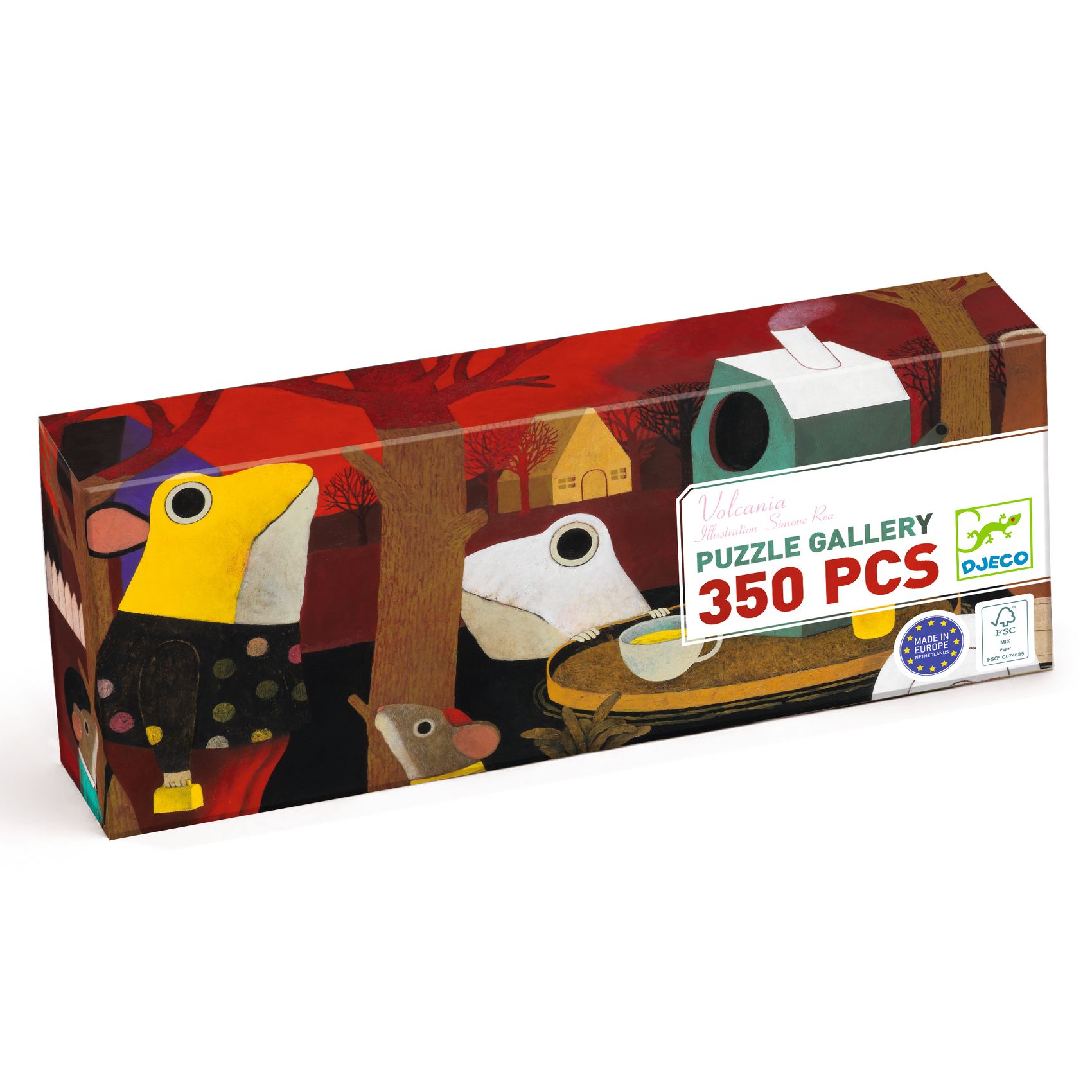 Djeco Puzzle Volcania - 350 pcs Djeco