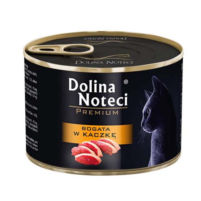 Dolina Noteci PREMIUM 185g bohaté na kachnu pro kočky Dolina Noteci