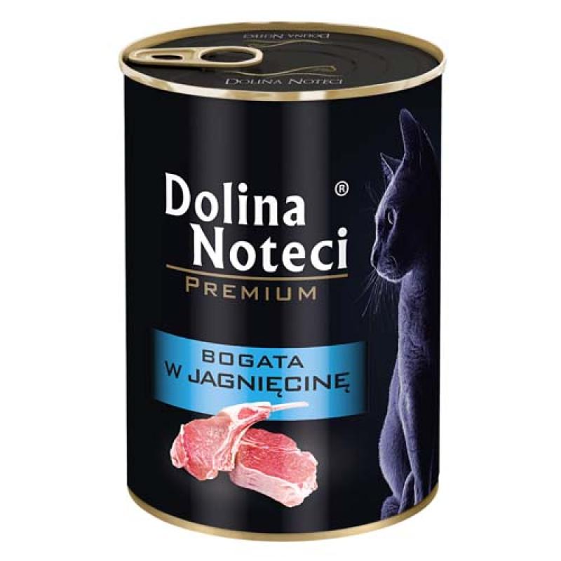 Dolina Noteci PREMIUM 400g bohaté na jehněčí maso pro kočky Dolina Noteci