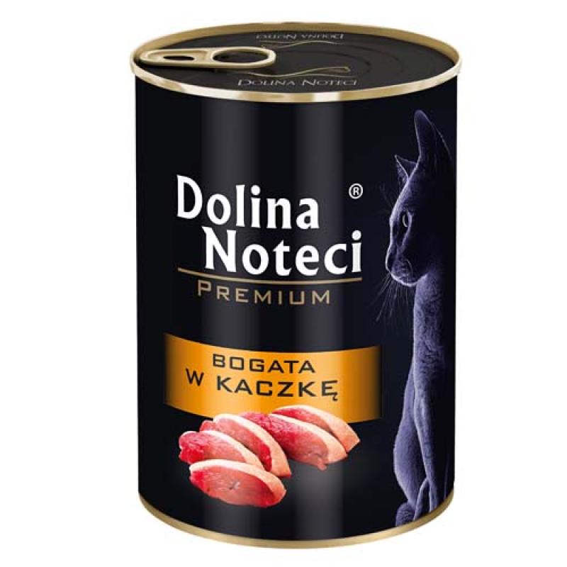 Dolina Noteci PREMIUM 400g bohaté na kachnu pro kočky Dolina Noteci