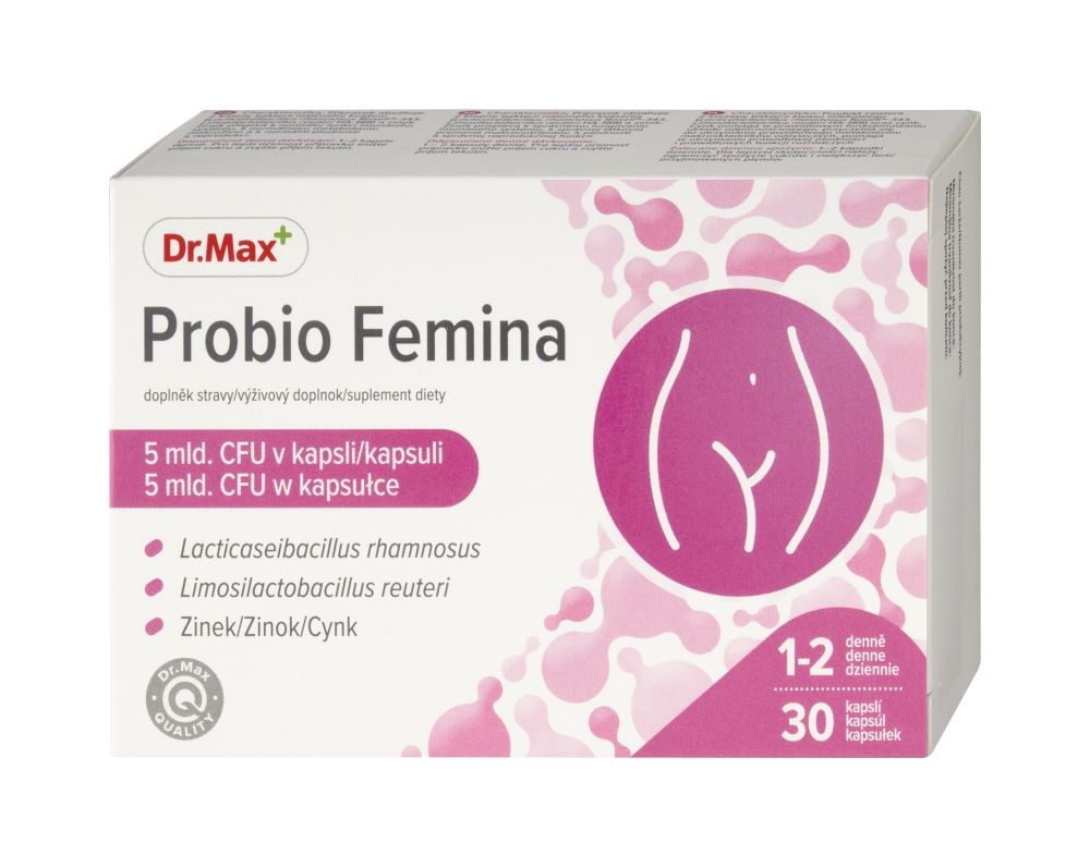 Dr. Max Probio Femina 30 kapslí Dr. Max