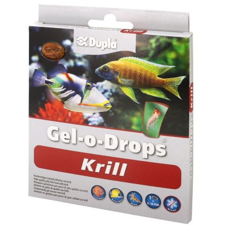 Dupla Gel-o-Drops Krill gelové krmivo pro všechny tropické okrasné ryby 12x2g Dupla