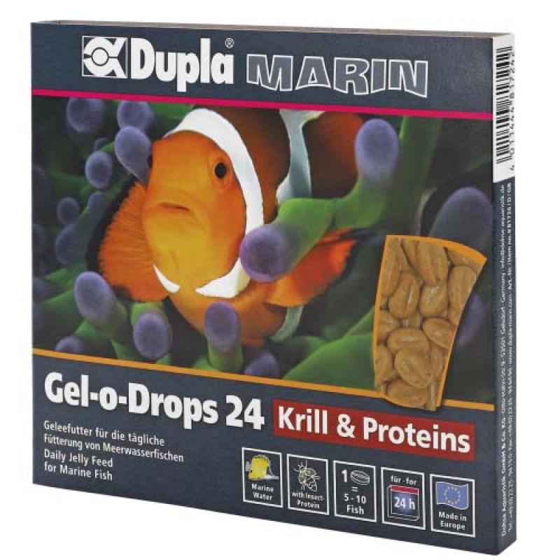 Dupla Marin Gel-o-Drops 24 Krill & Proteins - Želé krmivo pro mořské ryby -krill a Dupla