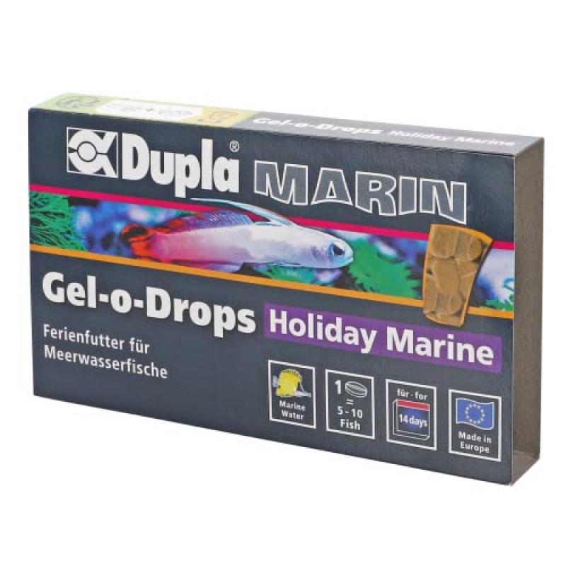 Dupla Marin Gel-o-Drops Holiday - Dovolenkové želé krmivo pro mořské ryby 6x5g Dupla