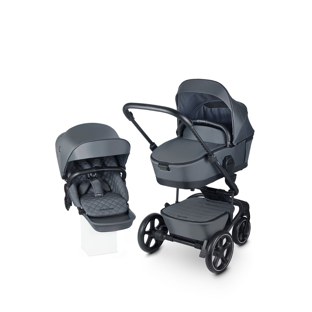 Easywalker Kočárek kombinovaný Harvey⁵ Premium Mineral Grey XXL RWS Easywalker