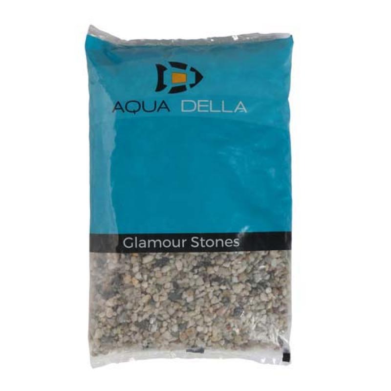 Ebi AQUA DELLA AQUARIUM GRAVEL light coarse 3-6 mm 2kg štěrk do akvária Ebi