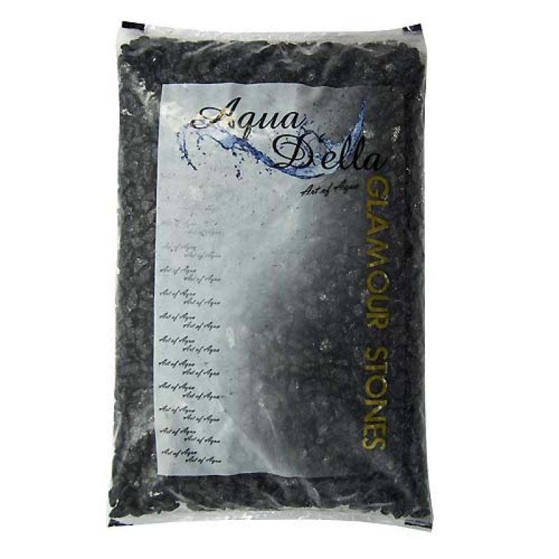 Ebi AQUA DELLA Glamour Stone 6/9mm 2kg BLACK-MAGIC -Barevný třpytivý štěrk do a Ebi