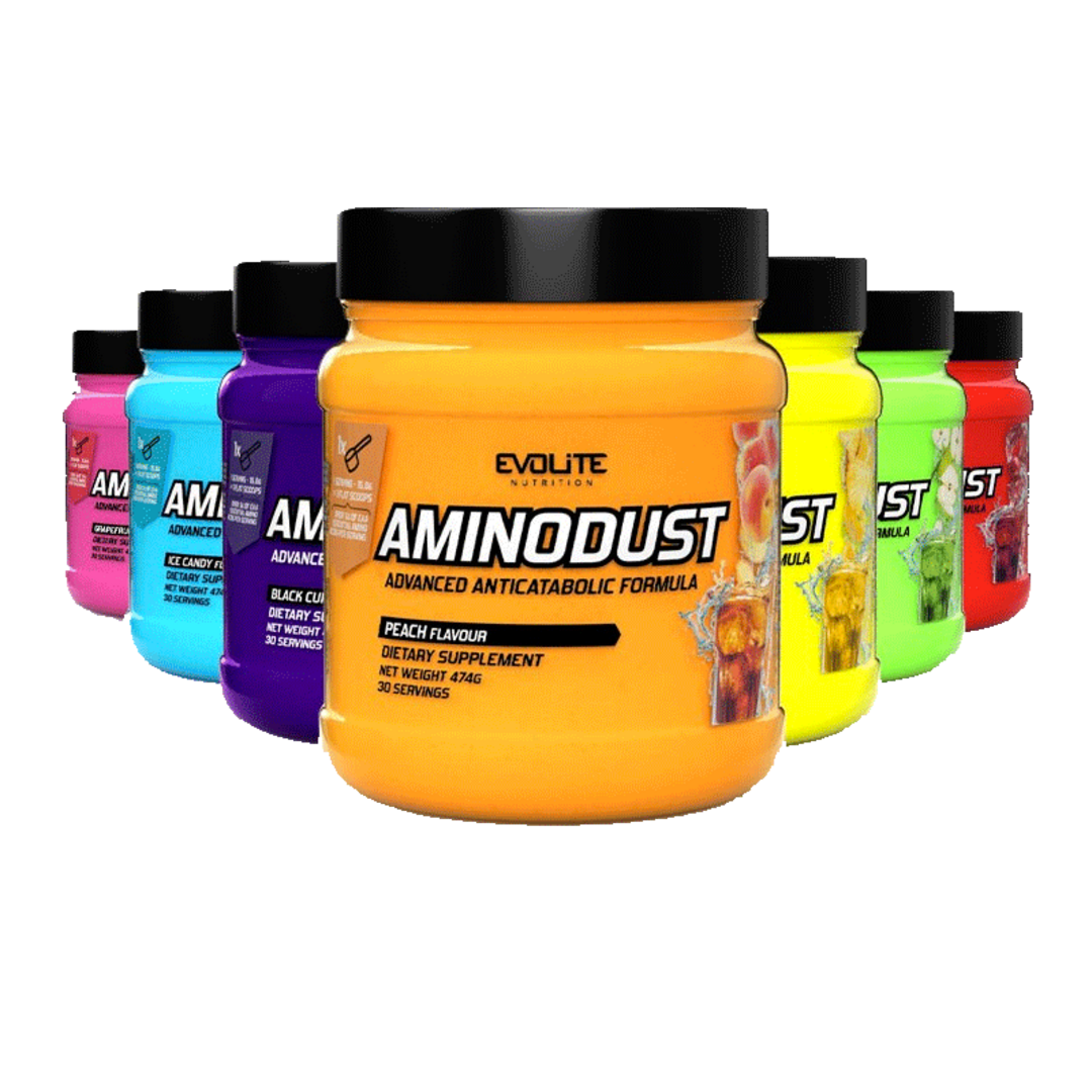 Evolite Nutrition Aminodust 474g - broskev Evolite Nutrition