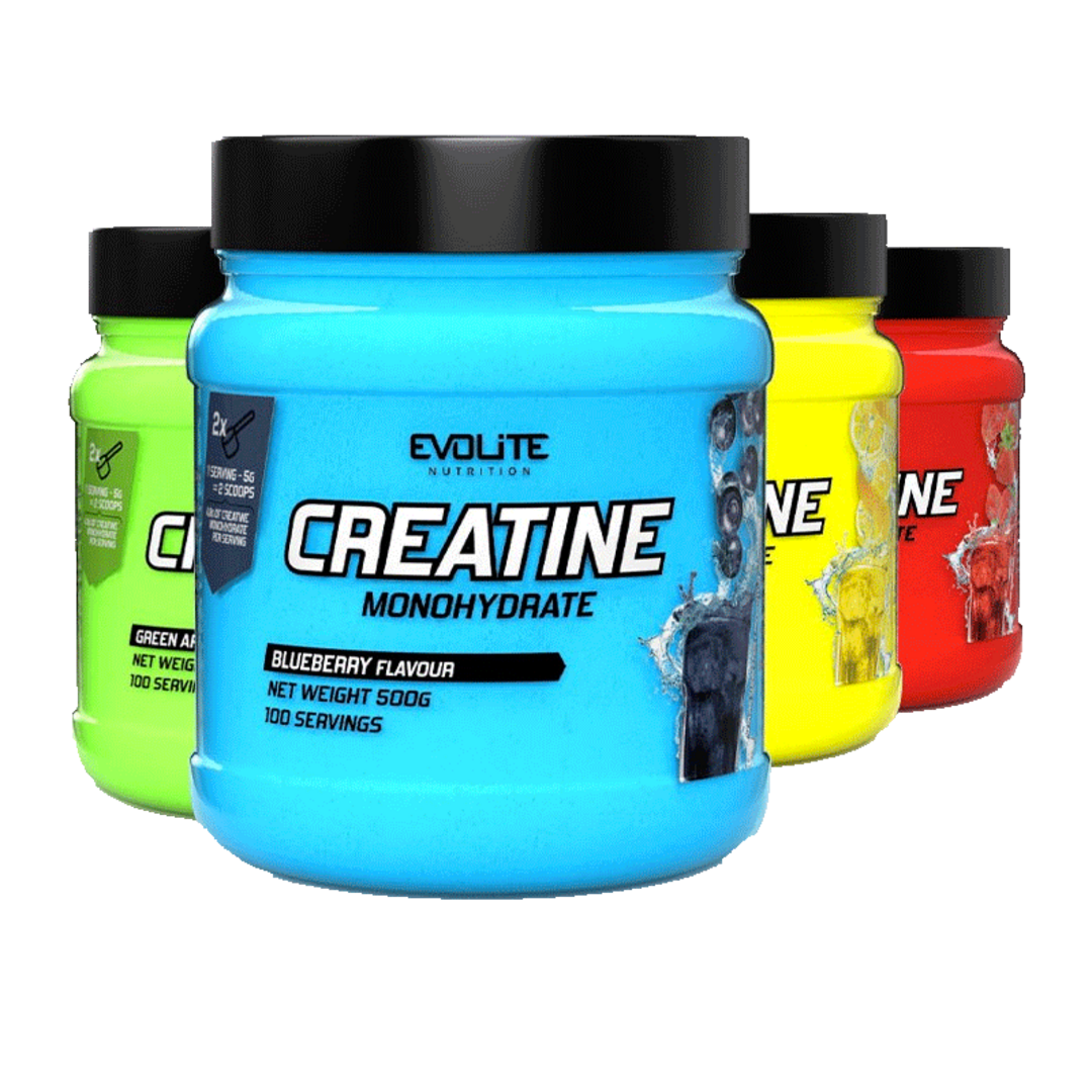 Evolite Nutrition Creatine 500g - borůvka Evolite Nutrition