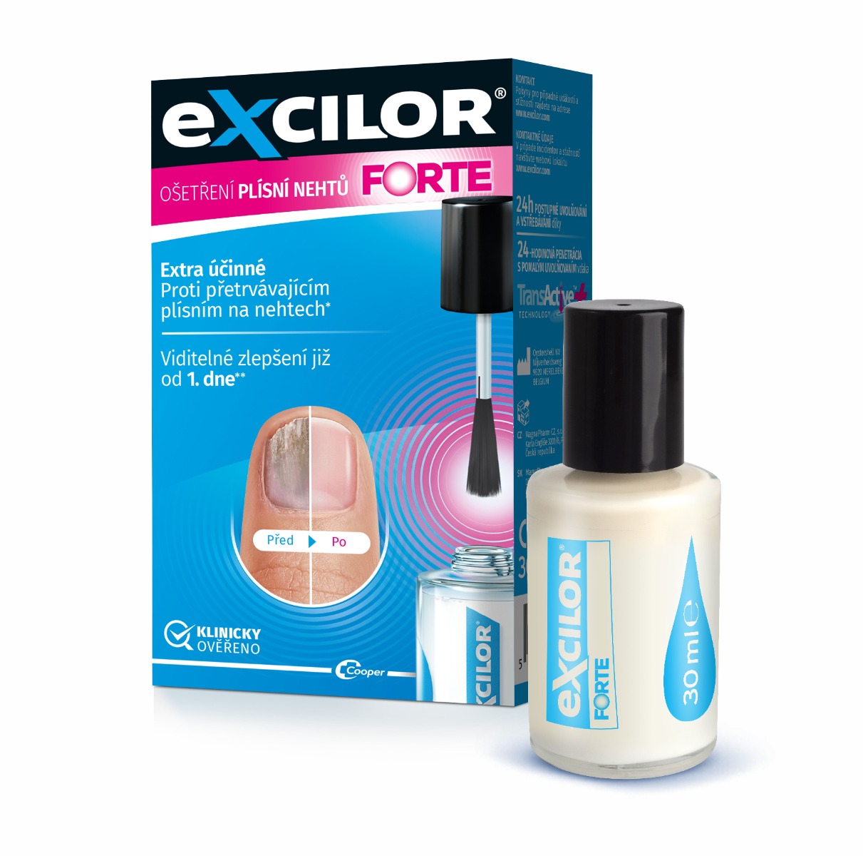 Excilor FORTE Proti plísni nehtů 30 ml Excilor