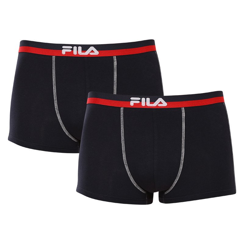 Fila 2PACK pánské boxerky tmavě modré (FU5020/2-321) M Fila