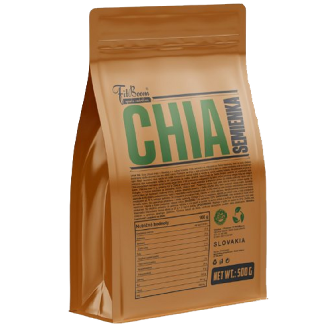 FitBoom Chia semínka - 500g FitBoom