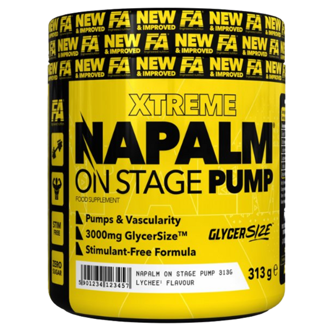 Fitness Authority FA NAPALM On Stage PUMP 313g - liči Fitness Authority