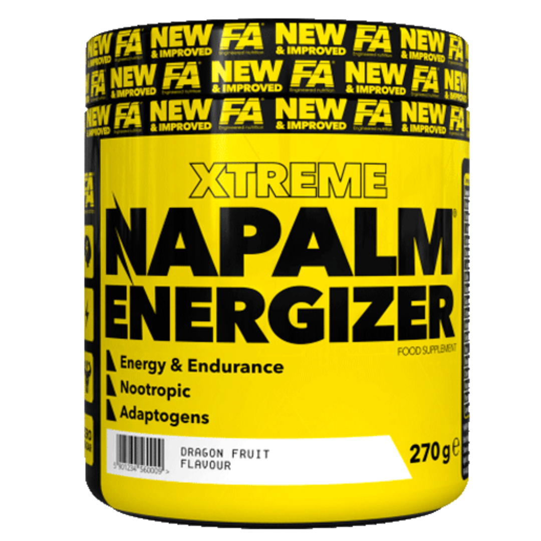 Fitness Authority Xtreme Napalm Energizer 270g - dračí ovoce Fitness Authority