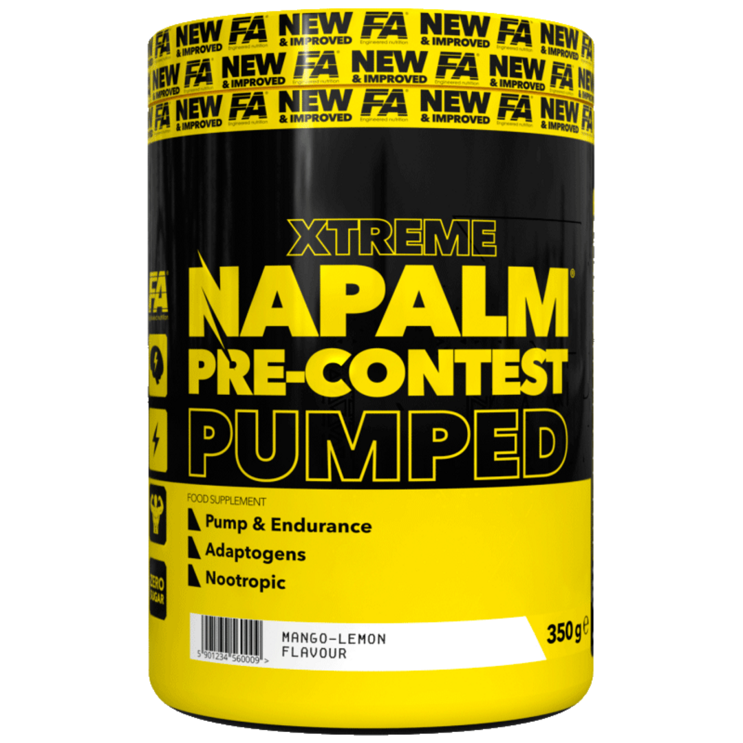 Fitness Authority Xtreme Napalm Pre-Contest Pumped 350g - višeň