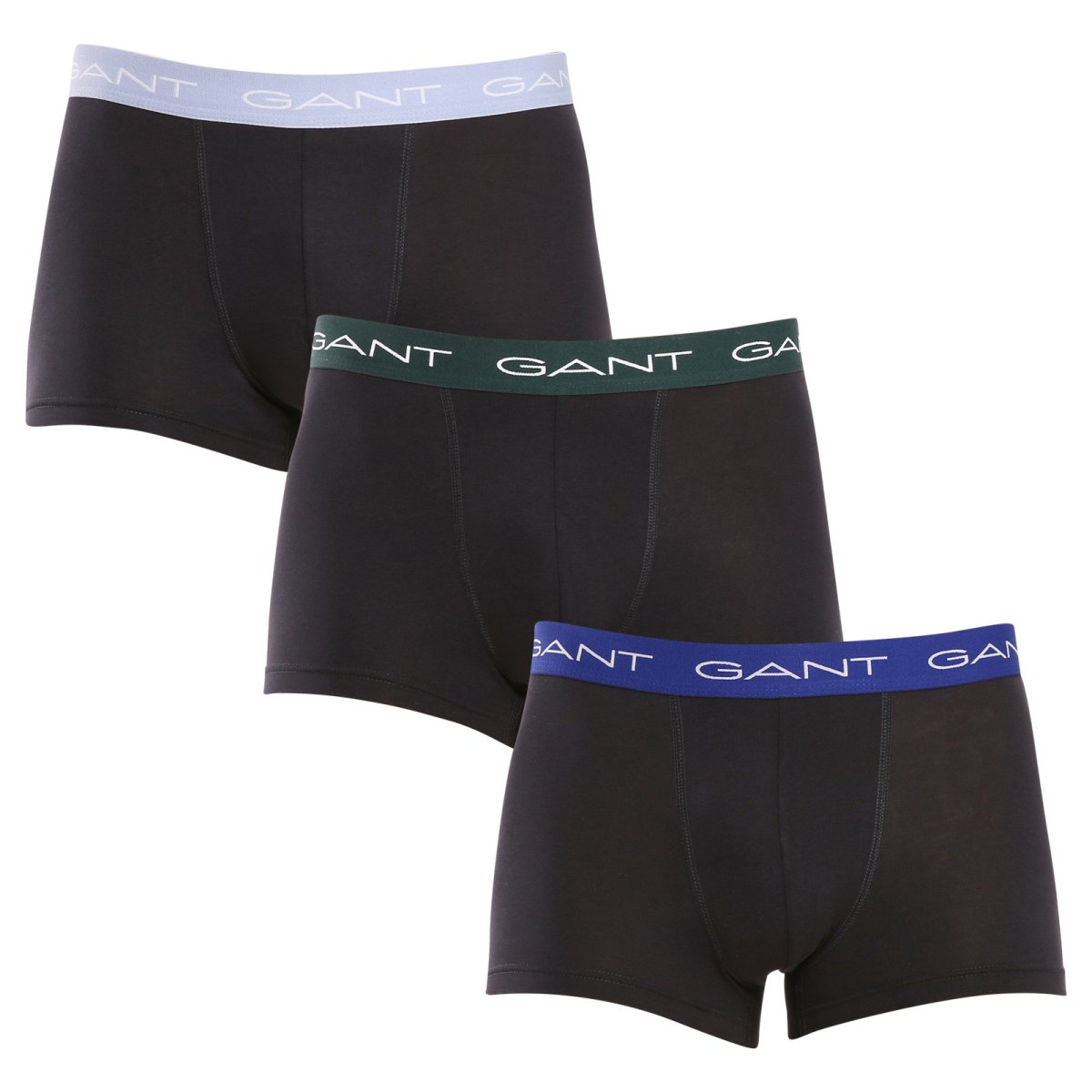 GANT 3PACK pánské boxerky černé (902333003-005) M GANT