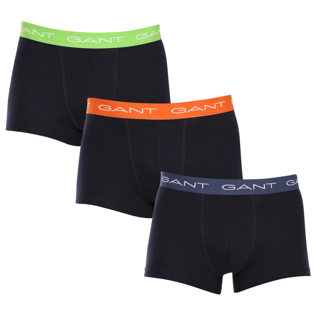 GANT 3PACK pánské boxerky černé (902343003-378) L GANT