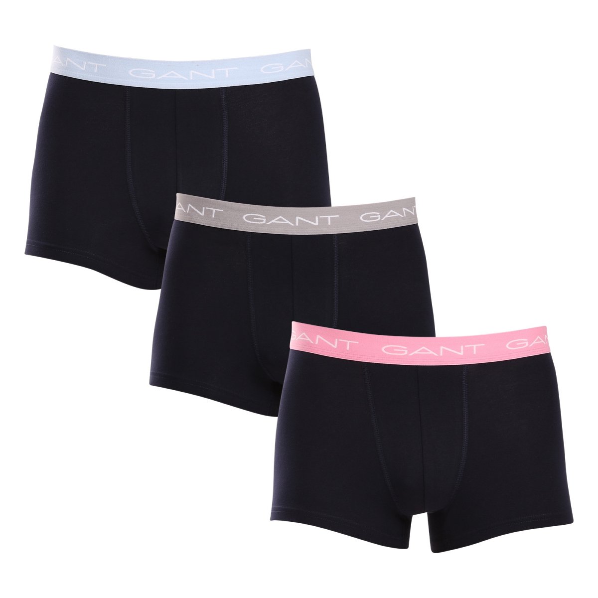 GANT 3PACK pánské boxerky černé (902423003-649) L GANT