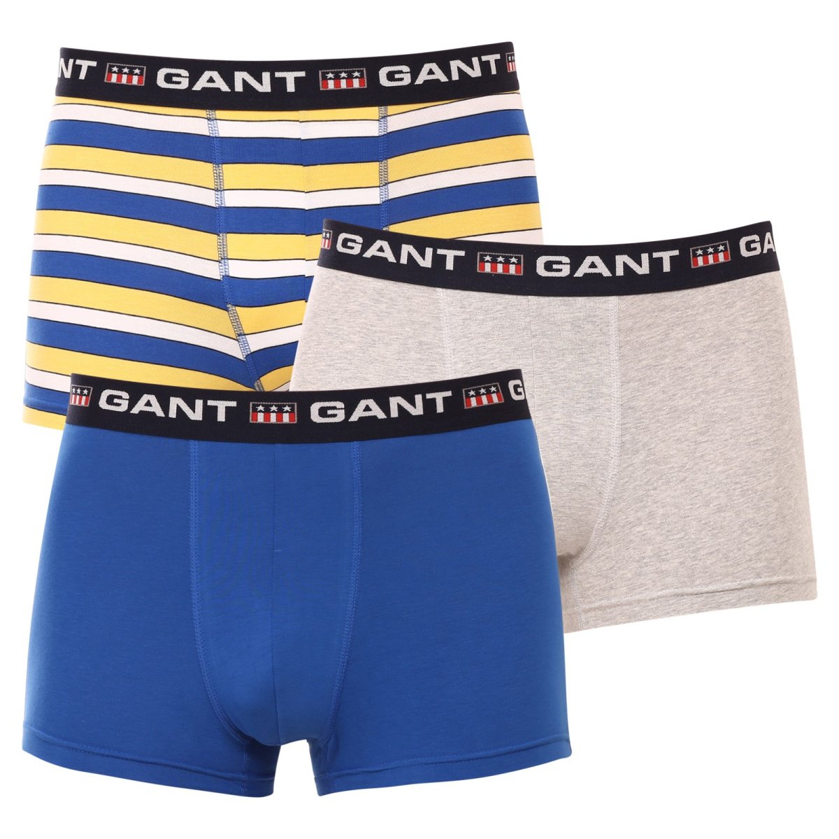 GANT 3PACK pánské boxerky vícebarevné (902313073-447) L GANT