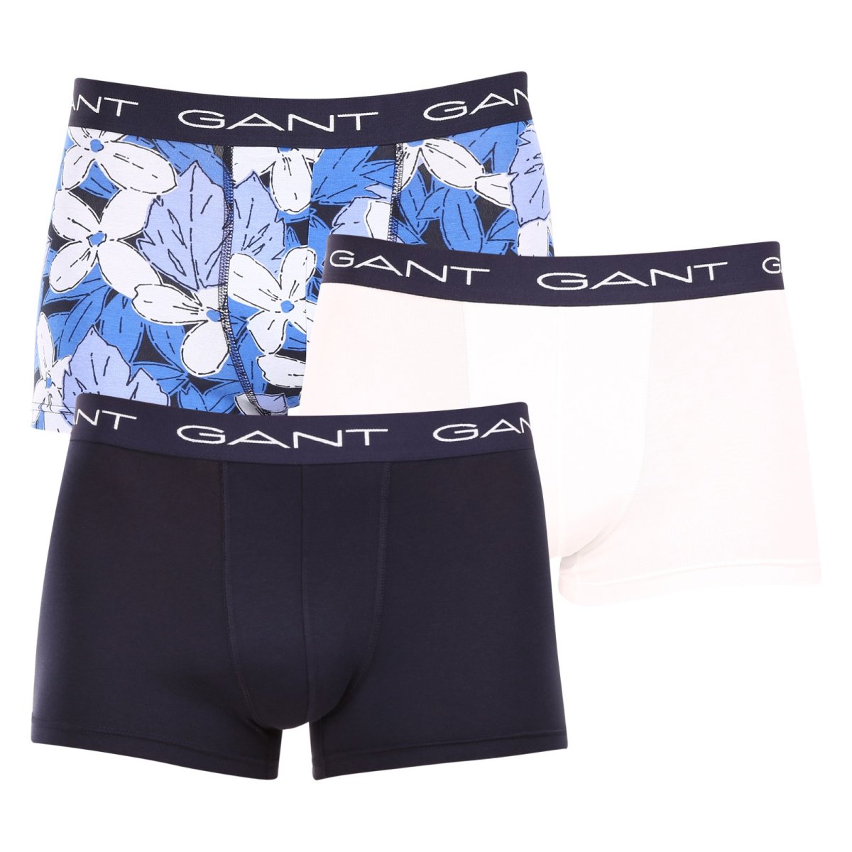 GANT 3PACK pánské boxerky vícebarevné (902323023-433) M GANT