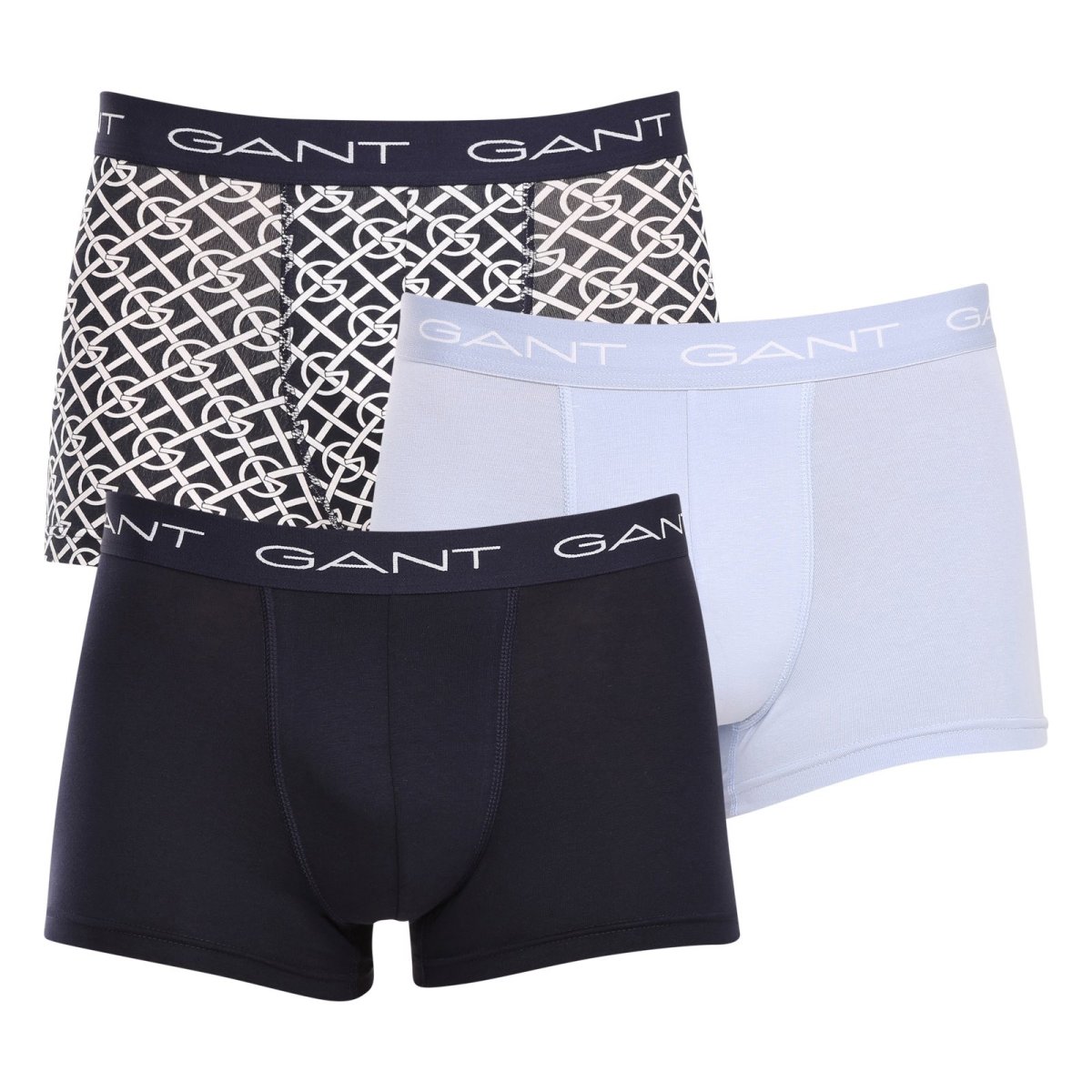 GANT 3PACK pánské boxerky vícebarevné (902333013-433) M GANT