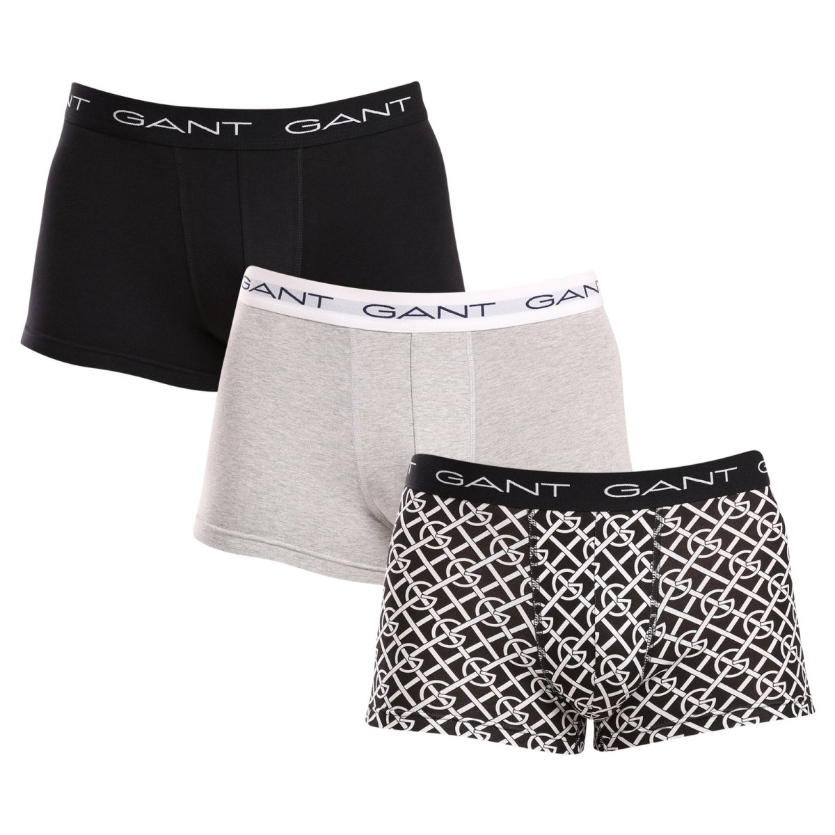 GANT 3PACK pánské boxerky vícebarevné (902413013-005) L GANT