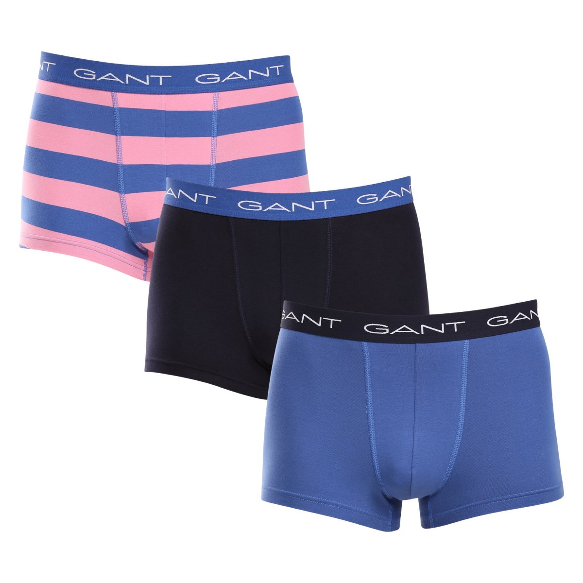 GANT 3PACK pánské boxerky vícebarevné (902423013-407) L GANT