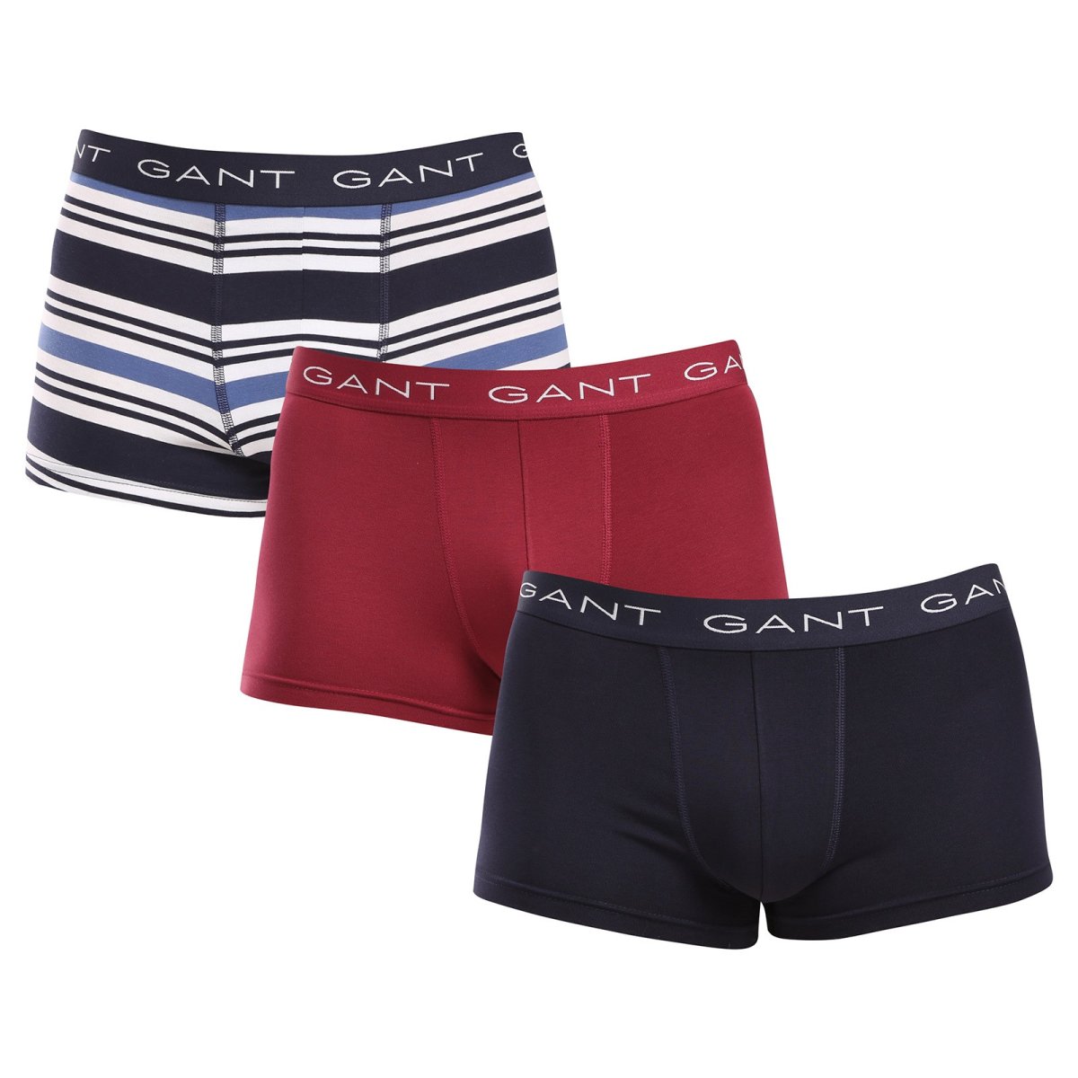 GANT 3PACK pánské boxerky vícebarevné (902433043-433) M GANT